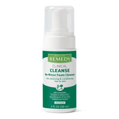 Medline Remedy Clinical No-Rinse Foam Skin Cleanser, Unscented, 4 oz., 24 EA/CS