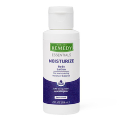 Medline Remedy Essentials Body Lotion, Unscented, 2 oz., 96 EA/CS