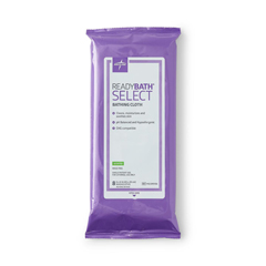 Medline ReadyBath SELECT Medium Weight Cleansing Washcloths, 30 PK/CS