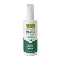 Medline Remedy Essentials No-Rinse Spray Cleanser, 4 oz.