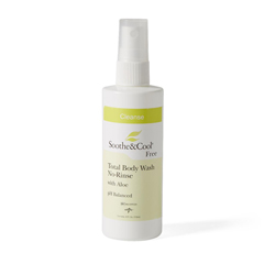 MEDMSC095328H - Medline - Soothe and Cool No-Rinse Total Body Wash Spray Cleanser, 4-oz., 1/EA