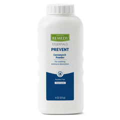 Medline Remedy Essentials Cornstarch Powder, 14 oz.