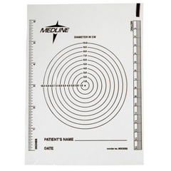MEDMSC1234H - Medline - Guide, Measuring, Wound, 10Ea