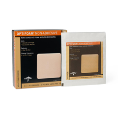 Medline Optifoam Nonadhesive Foam Wound Dressing, 4