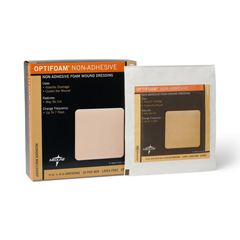 Medline Foam, Non-Adhesive, 4x4, Optifoam