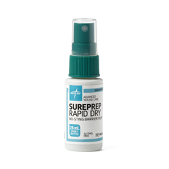 MEDMSC1528 - Medline - SurePrep Rapid-Dry No-Sting Barrier Film, 28 mL Spray, 12 EA/CS