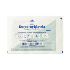 MEDMSC2206H - Medline - Suresite Matrix Transparent Film Dressings, 6 x 8, 1/EA