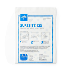 MEDMSC2706H - Medline - Suresite123 Transparent Dressing, 6 x 8, 1/EA
