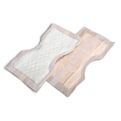 Medline Contoured Super-Absorbent Postpartum Pads, Bulk Packaging, 7