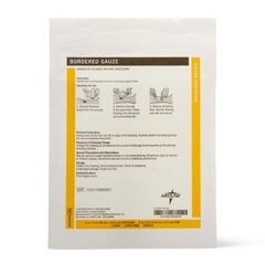 Medline Sterile Bordered Gauze Pad, 4