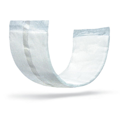 MEDMSC326015H - Medline - FitRight Double Up Thin Incontinence Booster Pads, 3.5 X 11.5, 24 EA/BG