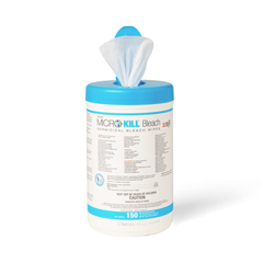 Medline Micro-Kill Bleach Germicidal Bleach Wipes, 7