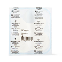 Medline Exuderm Satin Hydrocolloid Wound Dressings, 1 Each