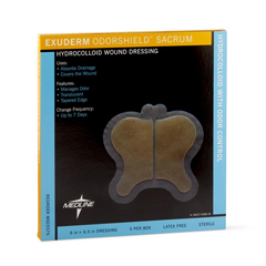 Medline Exuderm Odorshield Hydrocolloid - 5/Box