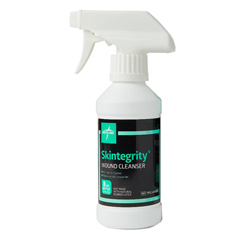 Medline Skintegrity Wound Cleanser with Educational Packaging, 8 oz. Bottle with Trigger Sprayer