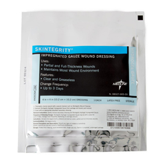 MEDMSC6044 - Medline - Skintegrity Hydrogel Impregnated Gauze Wound Dressing, 4 x 4, 30 EA/CS