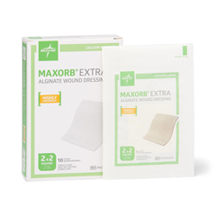 Medline Maxorb Extra CMC/Alginate Dressings, 10 Each per Box