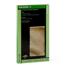 Medline Maxorb II Alginate Dressings, 4