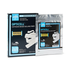 Opticell Gelling Fiber Wound Dressings, 5 Each per Box - Medline ...