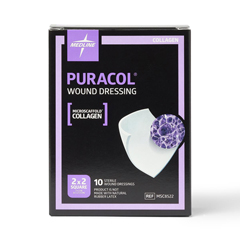 Medline Puracol Collagen Wound Dressings, 50 Each per Case