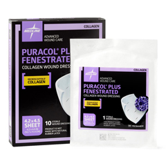 Medline Puracol Plus Collagen Wound Dressings, 50 Each per Case