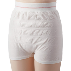 Medline Premium Knit Mesh Incontinence Underpants, Size 3XL, for Waist Size 65
