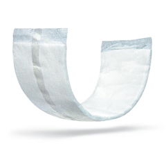 MEDMSC90180 - Medline - FitRight Double Up Thin Incontinence Booster Pads, 7 X 17, 180 EA/CS