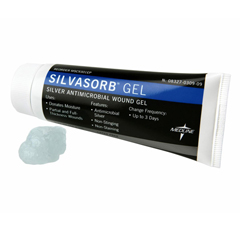 Medline SilvaSorb Silver Antimicrobial Wound Gel, 12 Each per Case