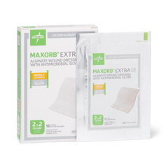Medline Maxorb Extra Ag+ CMC/Alginate Dressings, 1 Each