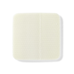 Medline Optifoam Gentle Silicone and Antibacterial Silver Foam Dressings, 10 Each per Box