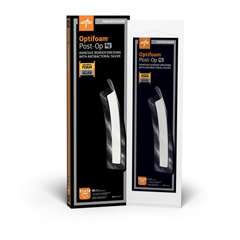 Medline Optifoam Ag+ Post-Op Strips, 10 Each per Box