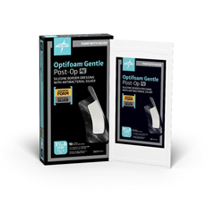 Medline Optifoam Gentle Ag+ Post-Op Strips, 10 Each per Box