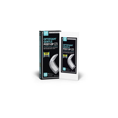 Medline Optifoam Gentle AG+ Post-Op Foam Dressings, 10 Each per Box