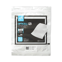 Medline Opticell Ag+ Silver Antibacterial Gelling Fiber Wound Dressings, 1 Each