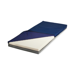 Medline Advantage 300 Therapeutic Homecare Foam Mattress, Fire Barrier