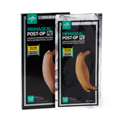 Medline PrimaSeal Ag+ Post-Operation Dressing, 6