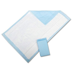 MEDMUP1266P - Medline - Disposable Fluff Underpads, Blue, 30 X 30, 90 EA/CS