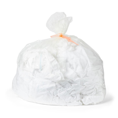 Medline Water-Soluble Hamper Liners-Clear - 100/Case