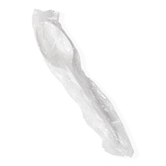 Medline Plastic Spoon, Polypropylene, Medium-Weight, White, Individually-Wrapped, 5.5