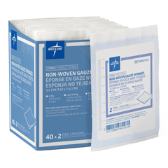 Medline Gauze, Sponge, Non-Woven, 4-Ply, 3