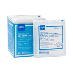 Medline Avant Standard Sterile Nonwoven Gauze Sponges