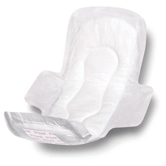 Medline Adhesive Sanitary Pads with Wings, 288 EA/CS