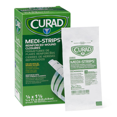 Curad Sterile Medi-Strip Wound Closure, 1/4