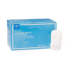 Medline Sterile Conforming Stretch Gauze Bandages, 1/EA