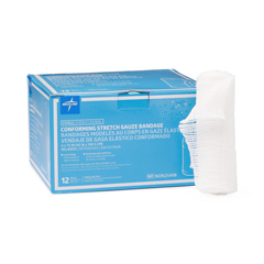 Medline Sterile Conforming Stretch Gauze Bandages, 1/EA