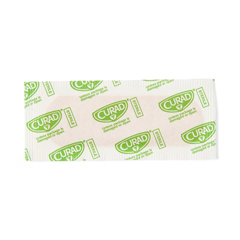Curad Plastic Adhesive Bandages, Natural, No, 100 EA/BX