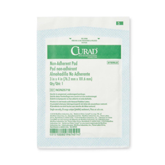 Curad Sterile Nonadherent Pad, 3