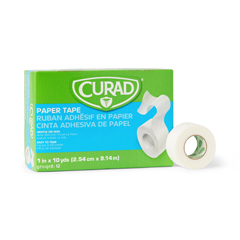 MEDNON270001Z - Curad - Paper Adhesive Tape, White