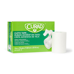 Curad Silk Adhesive Tape, White, 4 RL/BX
