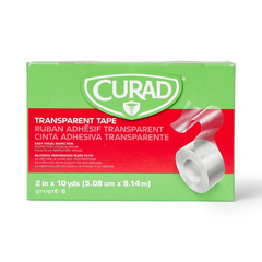 Curad Transparent Adhesive Tape, 2